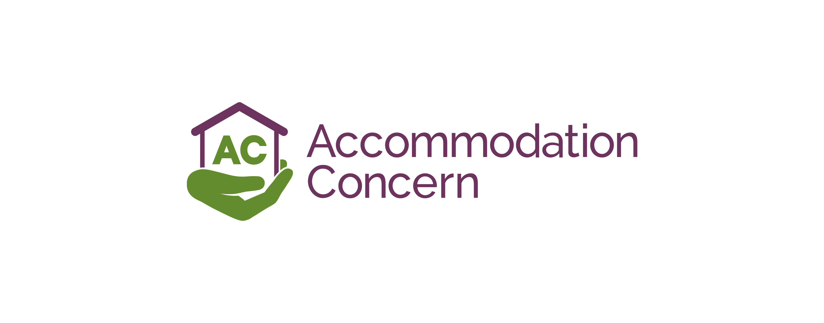 Accommodation Concern, branding print and digital