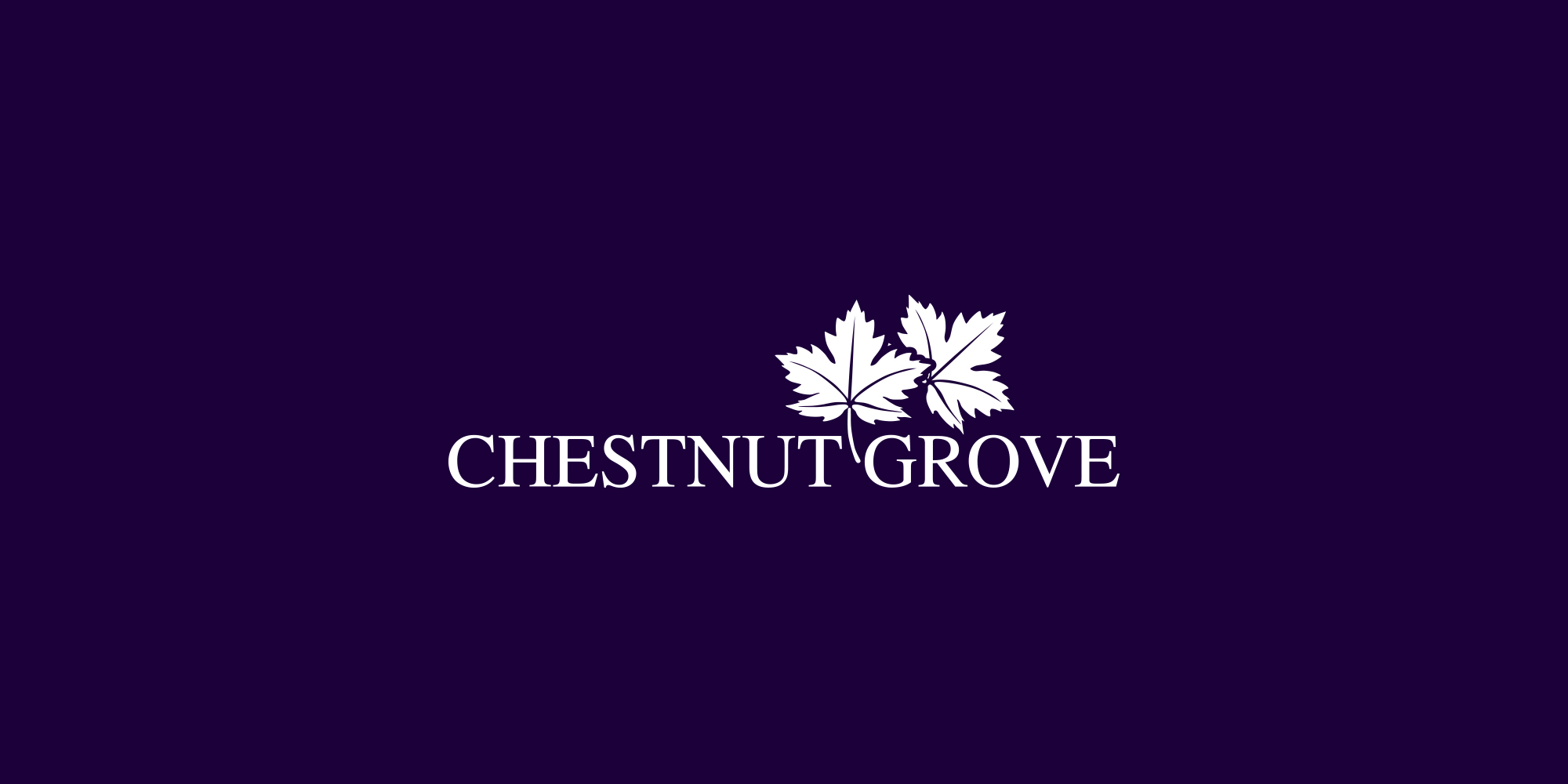 Chestnut Grove, print and digital based design and development