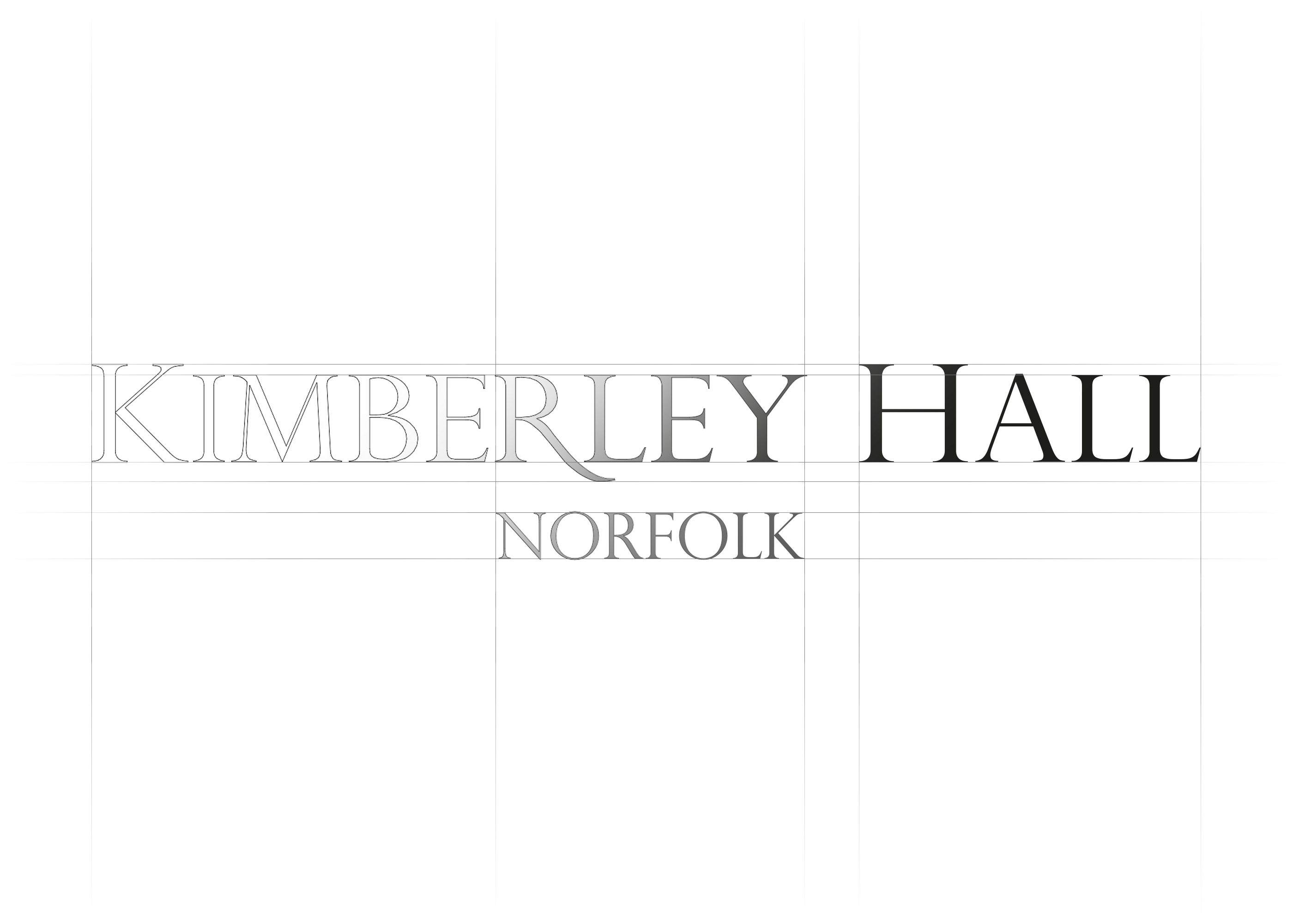 Kimberely Hall, brand logo design and print design