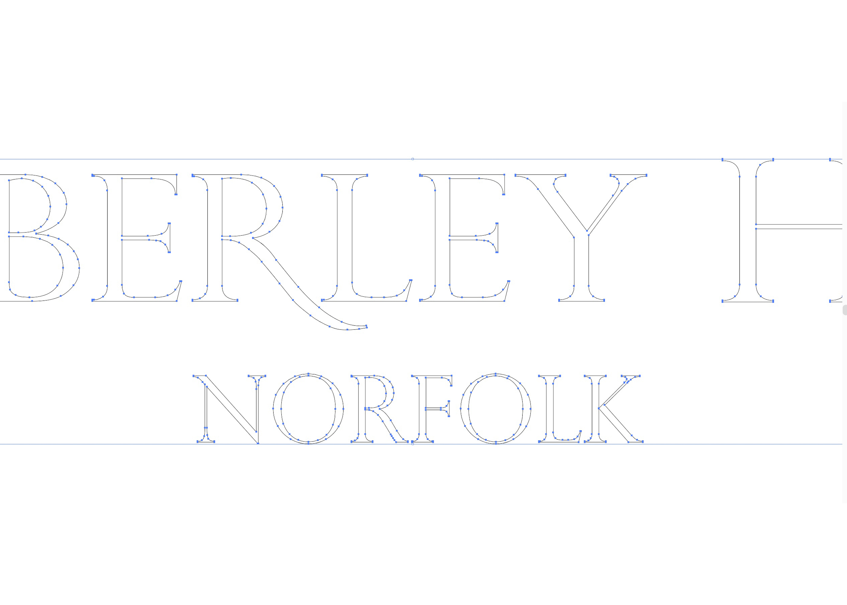 Kimberely Hall, brand logo design and print design