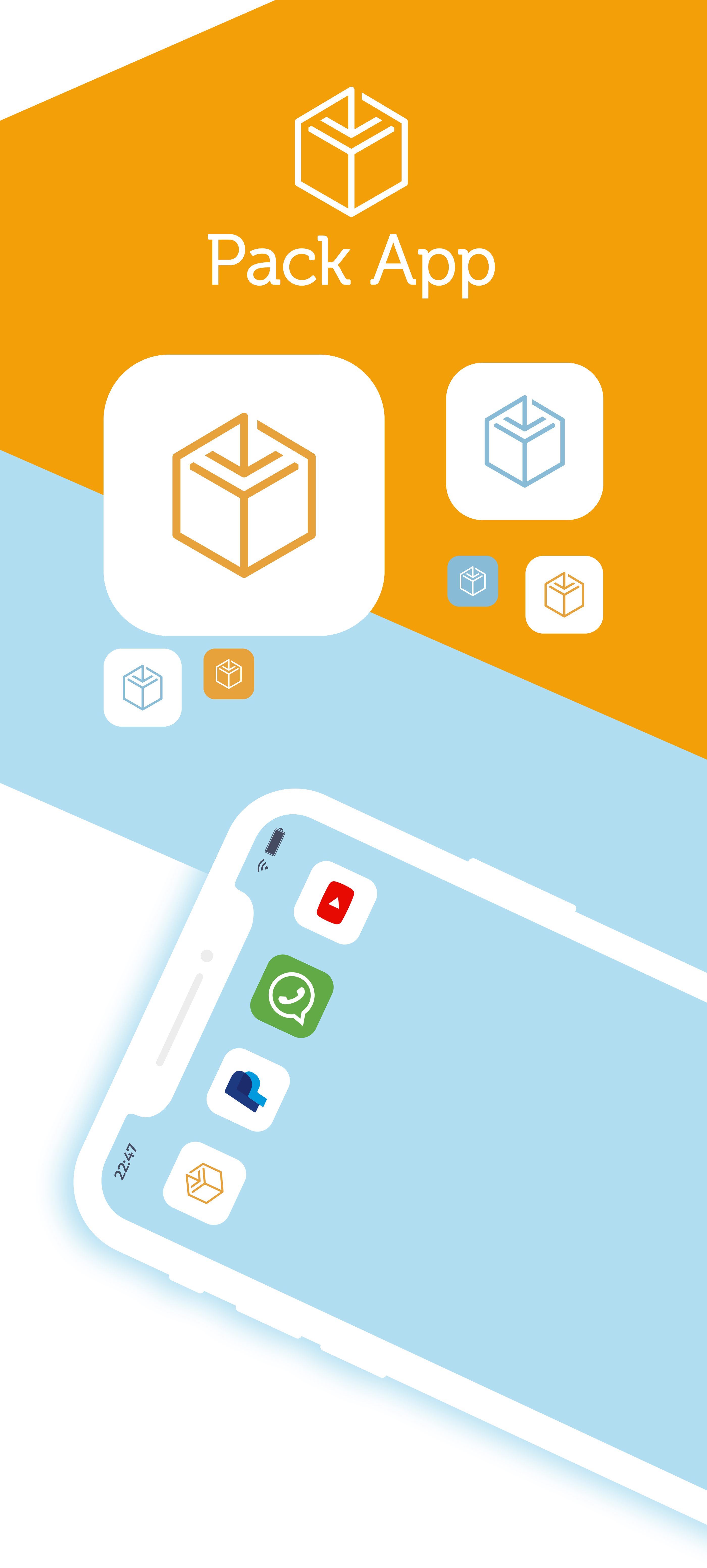 Pack App, mobile based application design and build