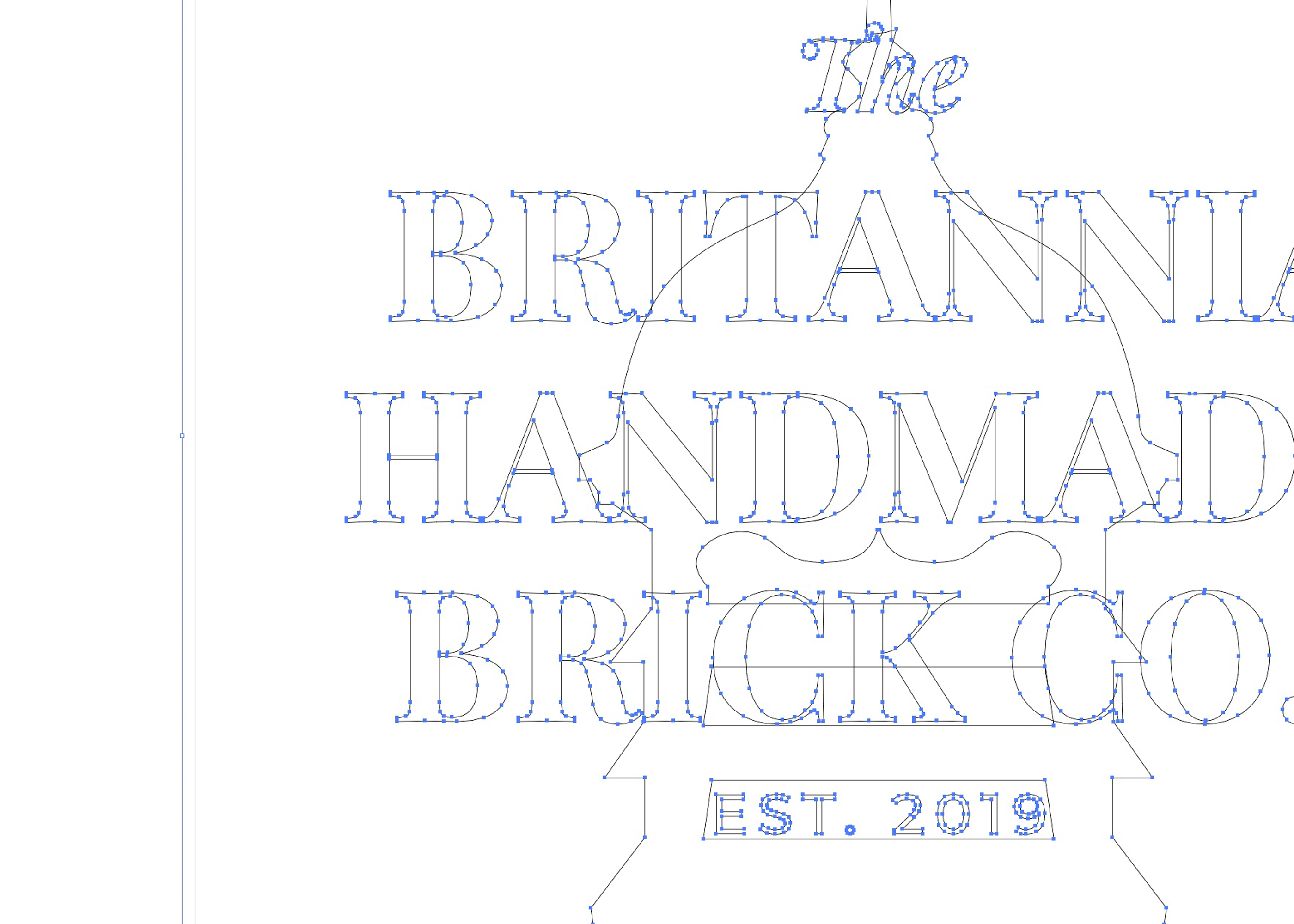 The Britannia Handmade Brick Co, creative design through print and digital media